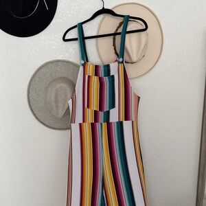 Stagecoach ready bell bottom overalls